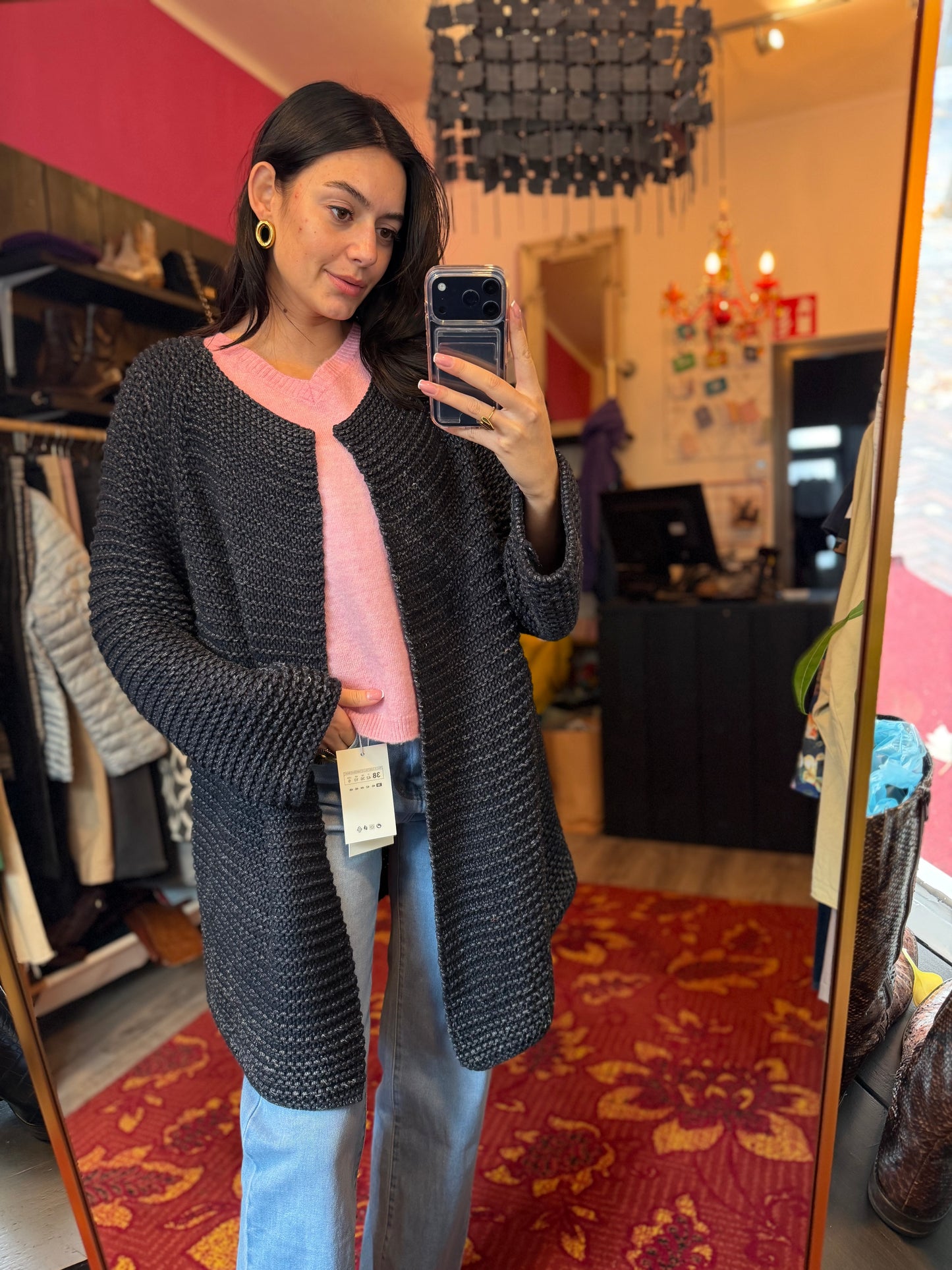 492-4 Marc O’Polo gebreid vest maat XL