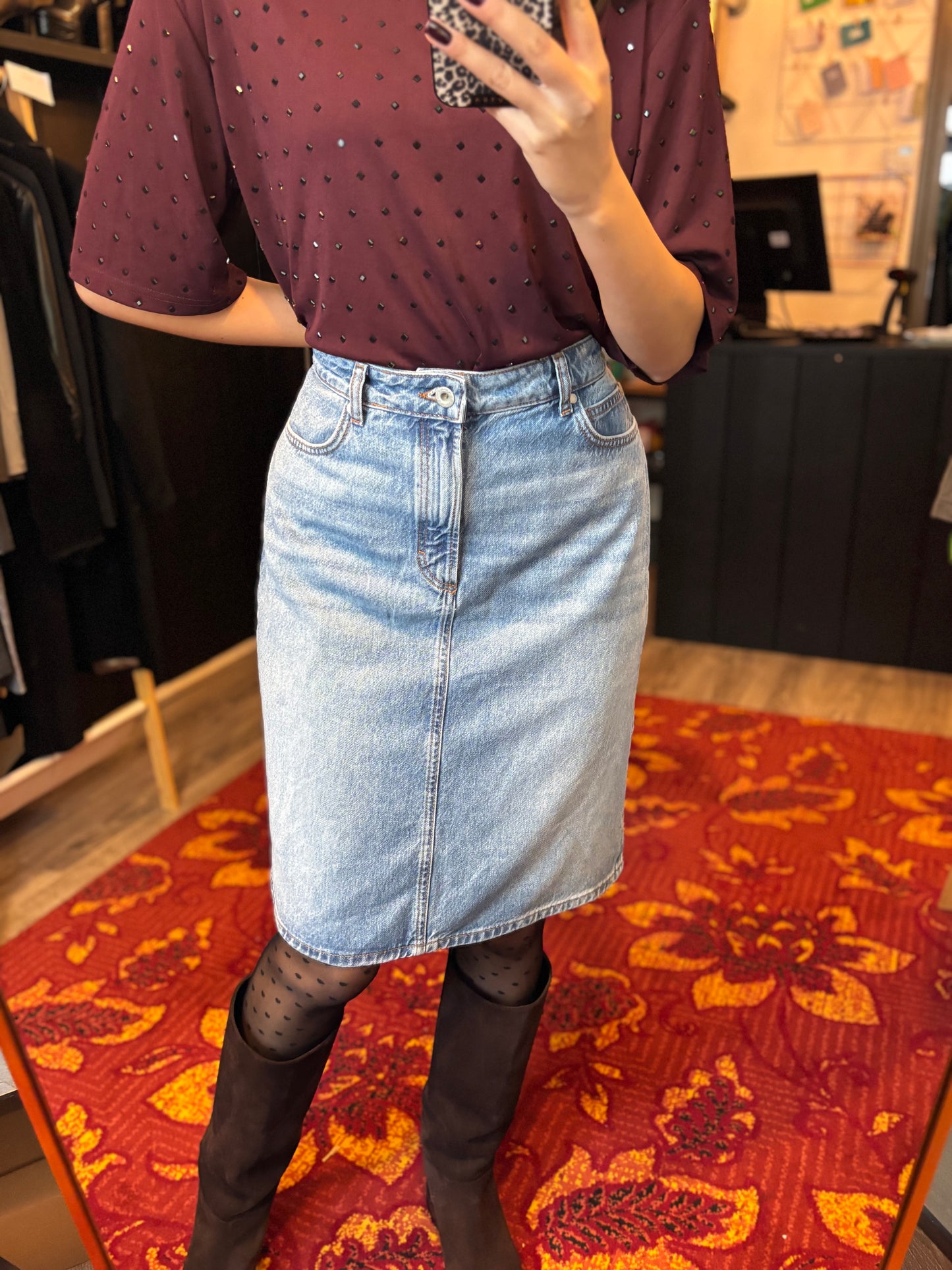 163-38 Marc O’Polo spijkerrok maat 32