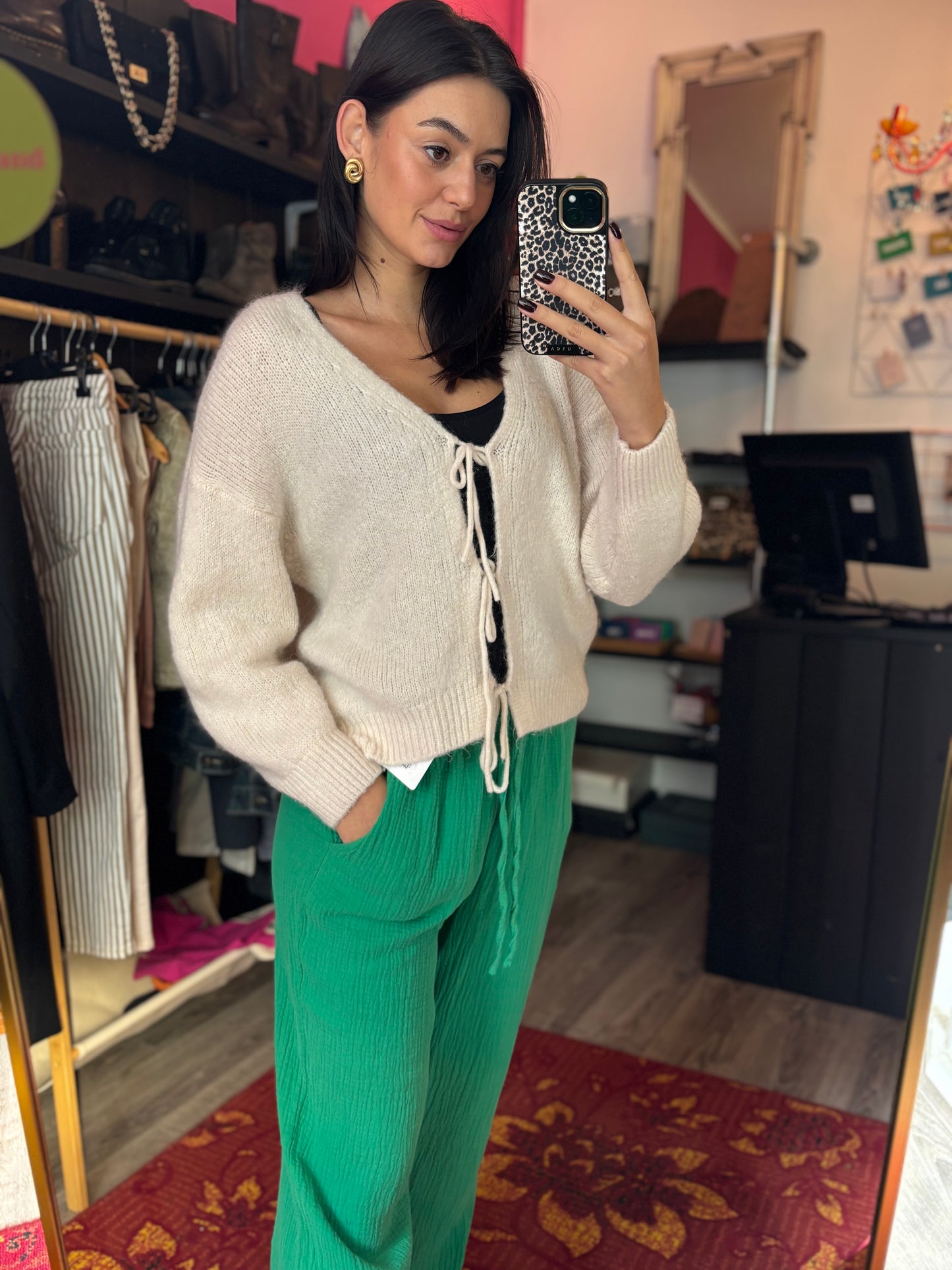 474-3 New collection broek katoen maat S/M