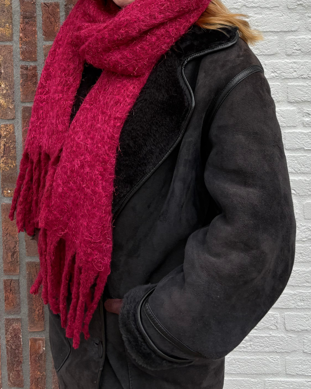 sjaal rood