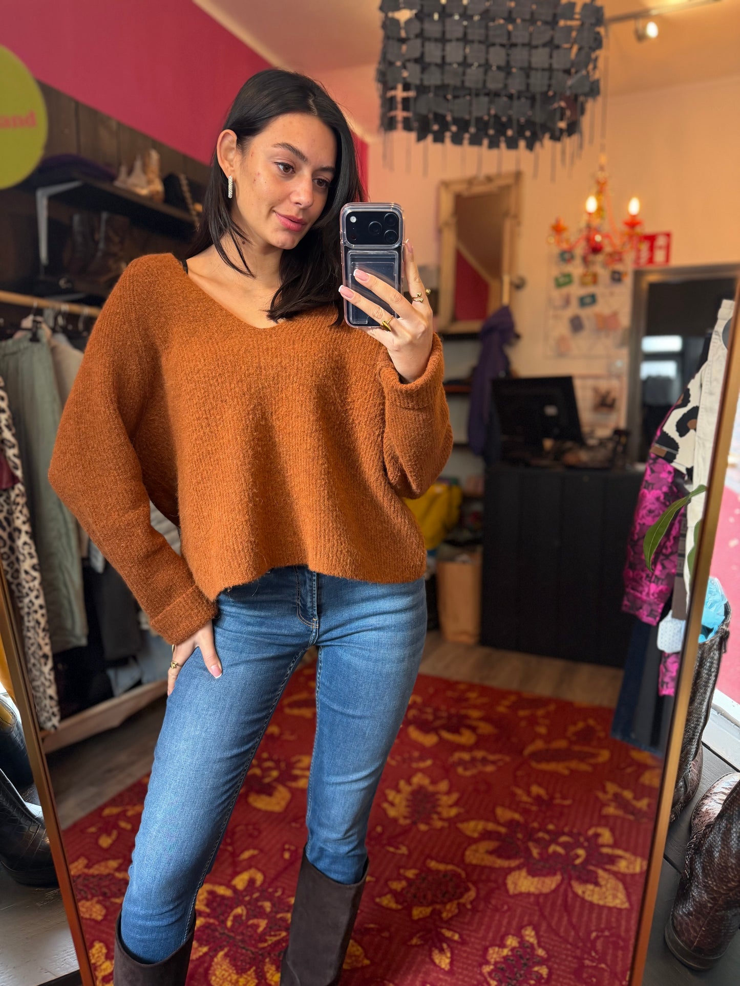 492-1 Drykorn trui linnie maat L