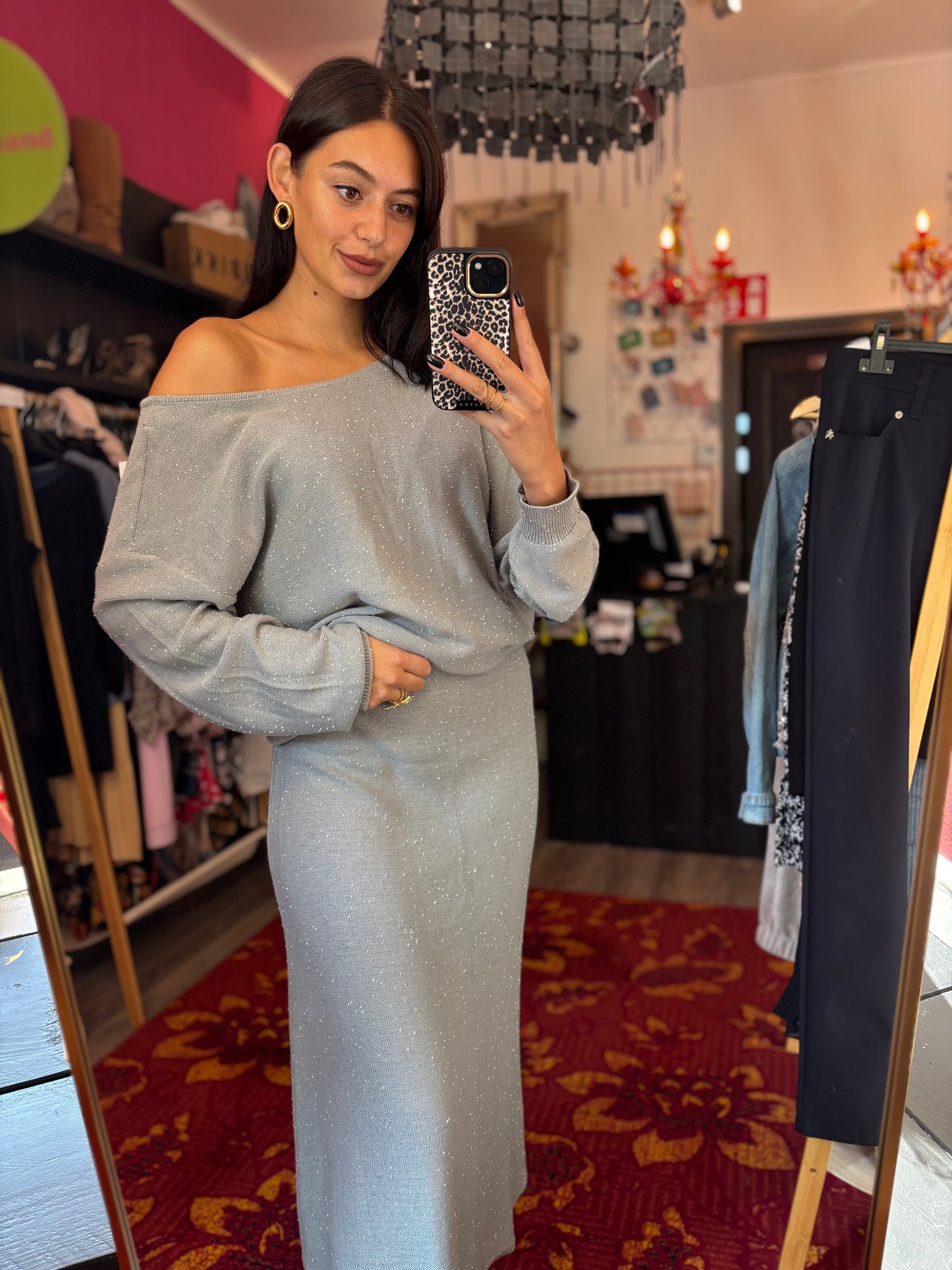 186-140 Zara set nieuw maat L