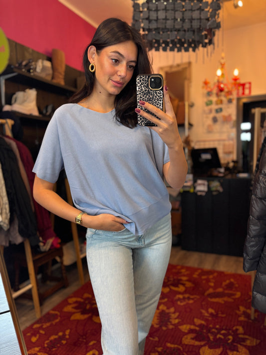 363-67 Drykorn Someli basic blue maat S