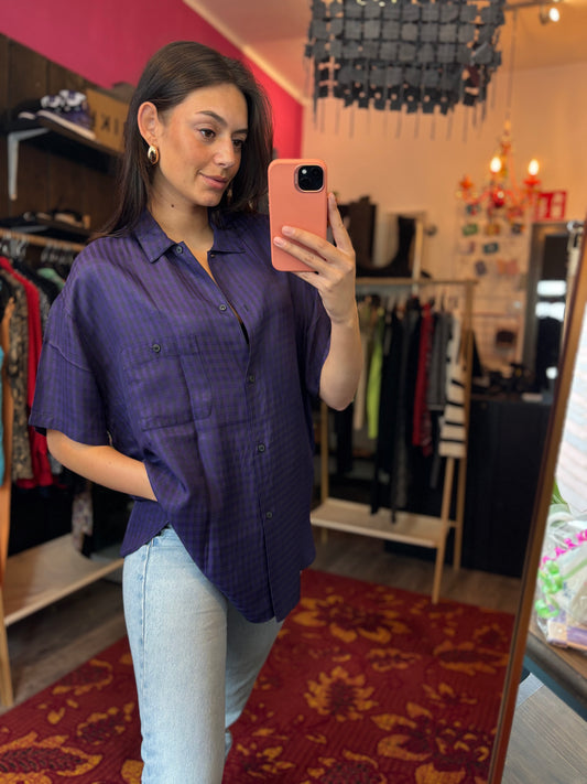 243-151 InWear blouse oversized maat M
