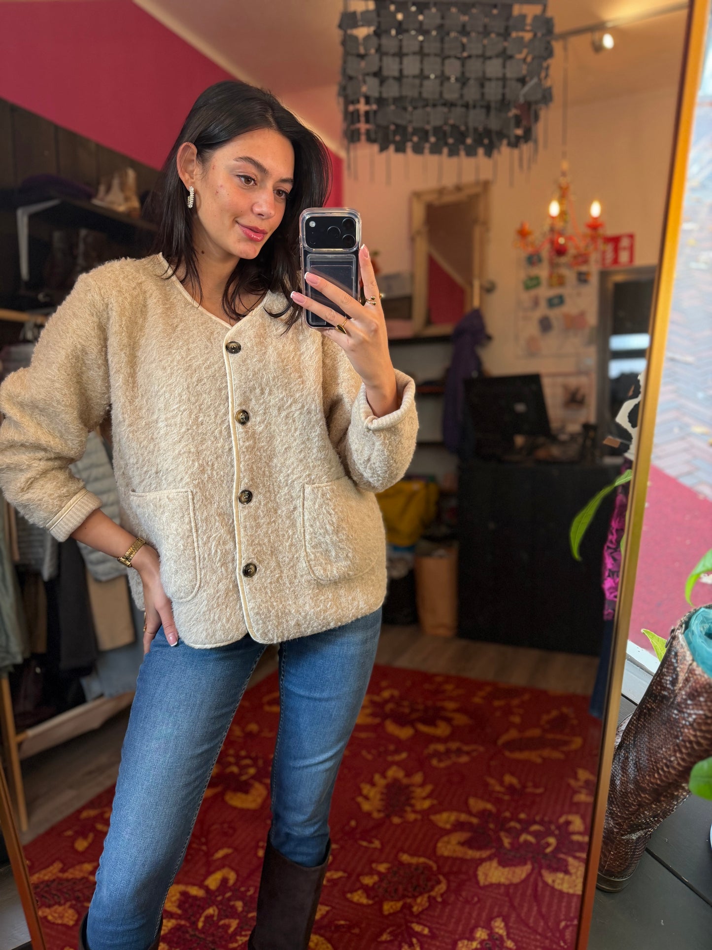 218-22 Made in italy vest one size