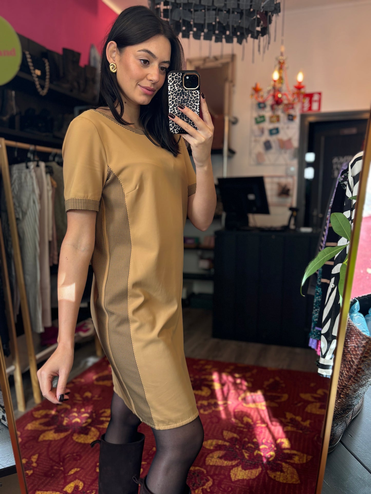 427-16 Marc Cain jurk italian fabric maat N3