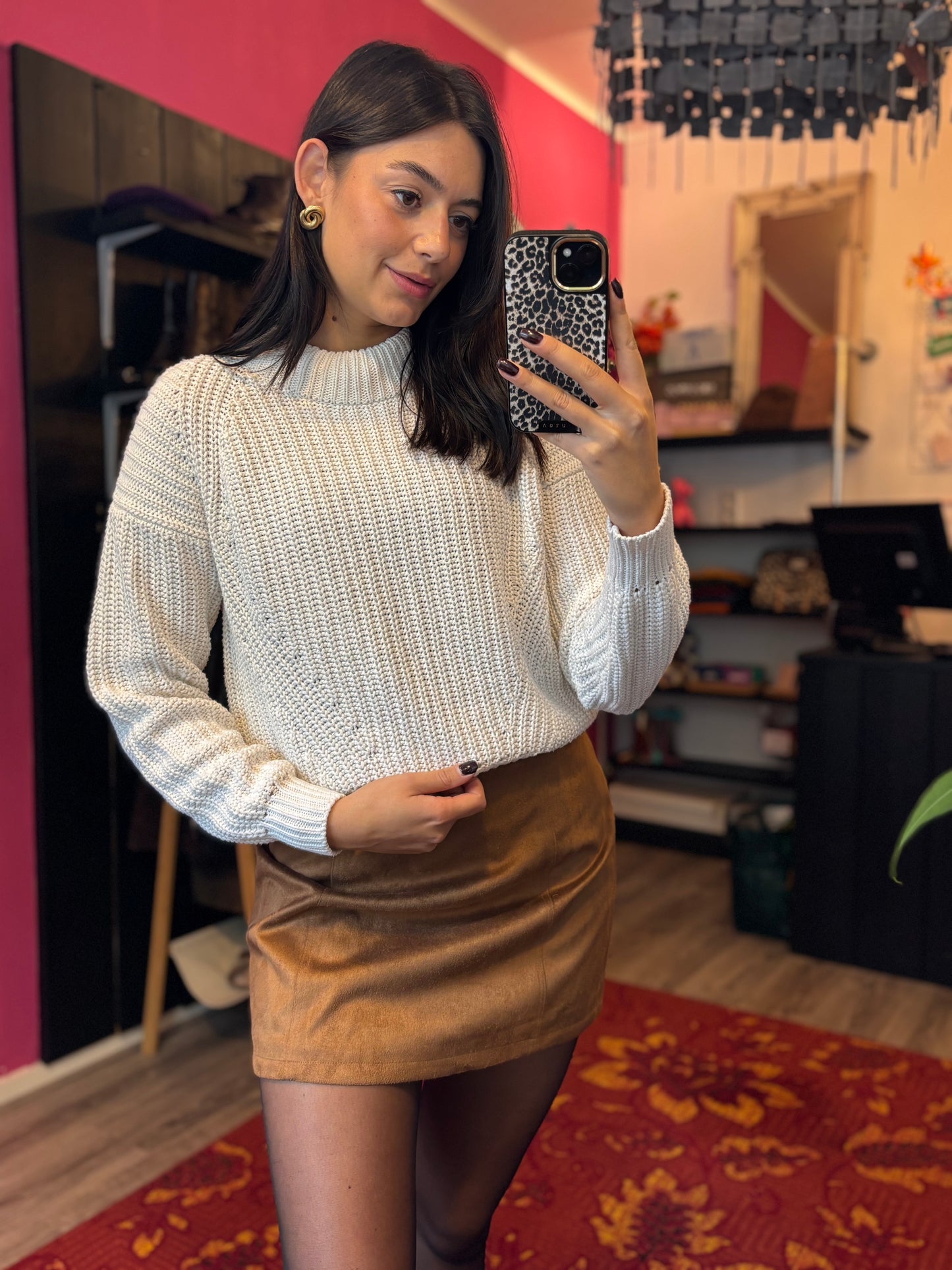 266-22 Rut&circle trui maat XS/S