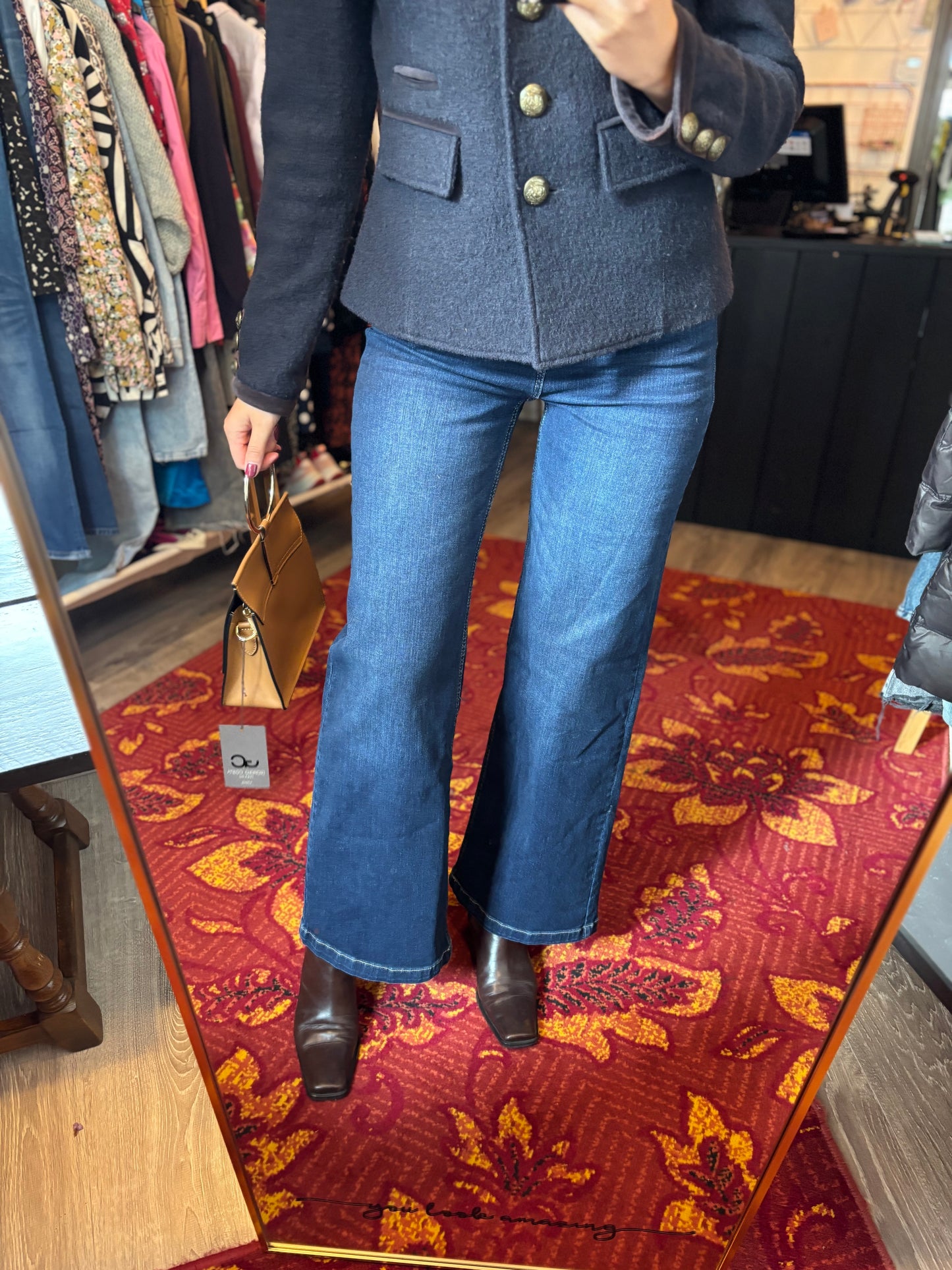 400-136 Lara wide fit jeans maat 38