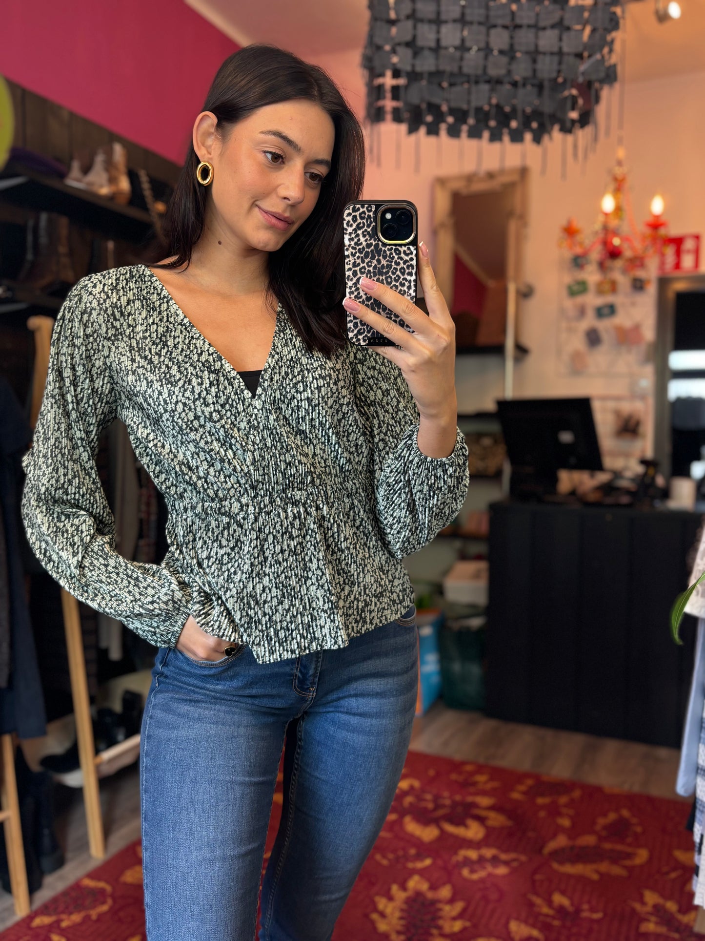 490-12 Costes blouse maat S