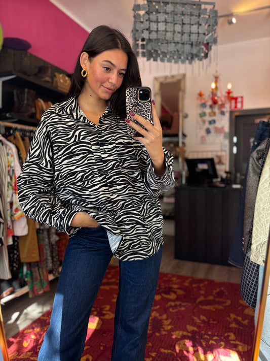 472-12 My Jewelery blouse size L