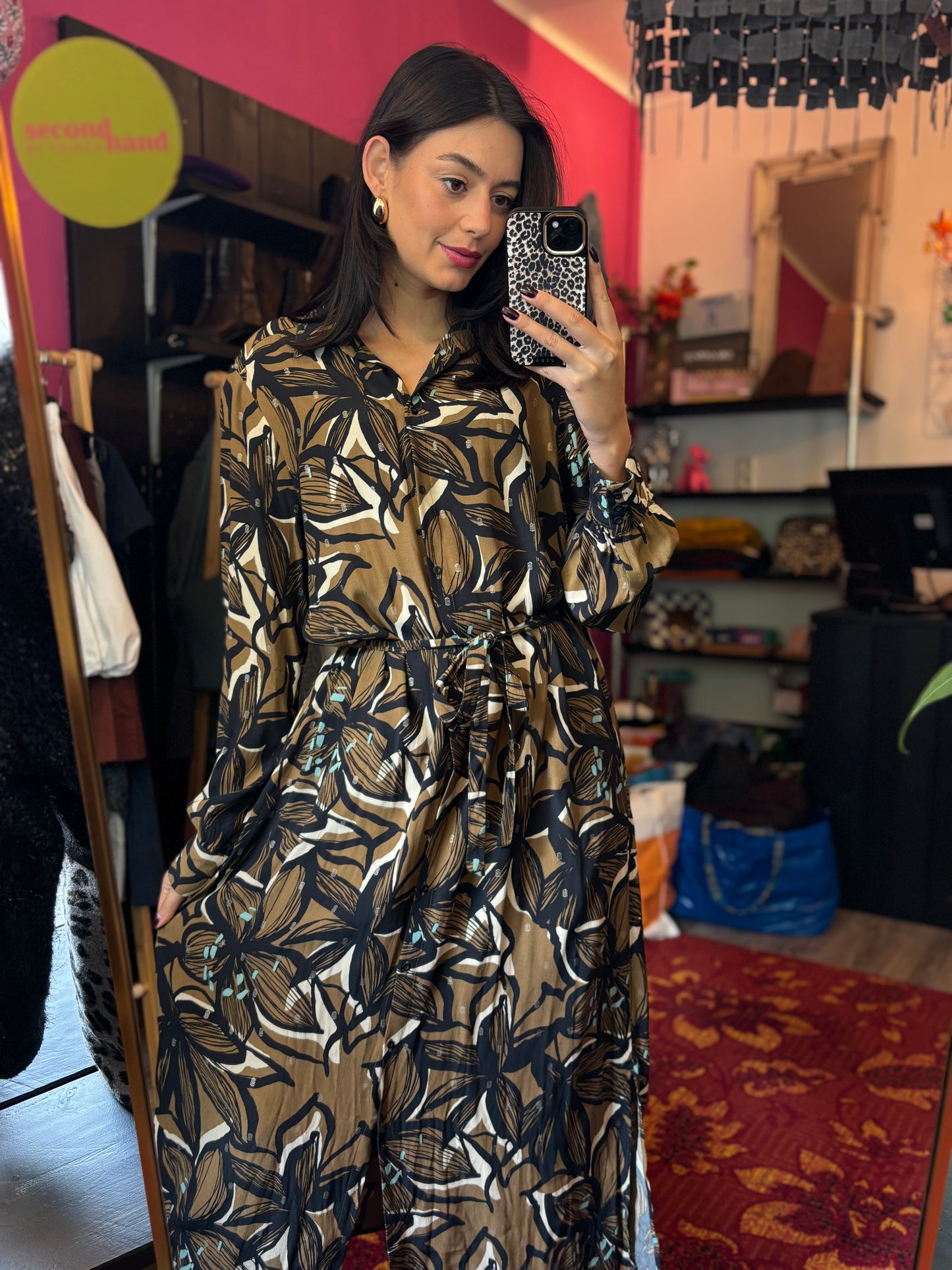 484-7 Expresso jurk maat 42