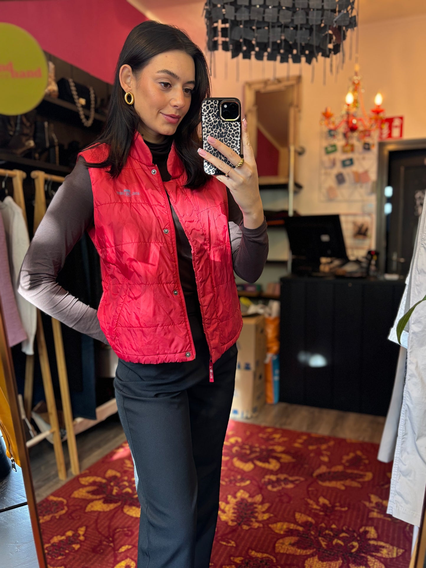 478-13 Polo land bodywarmer maat M