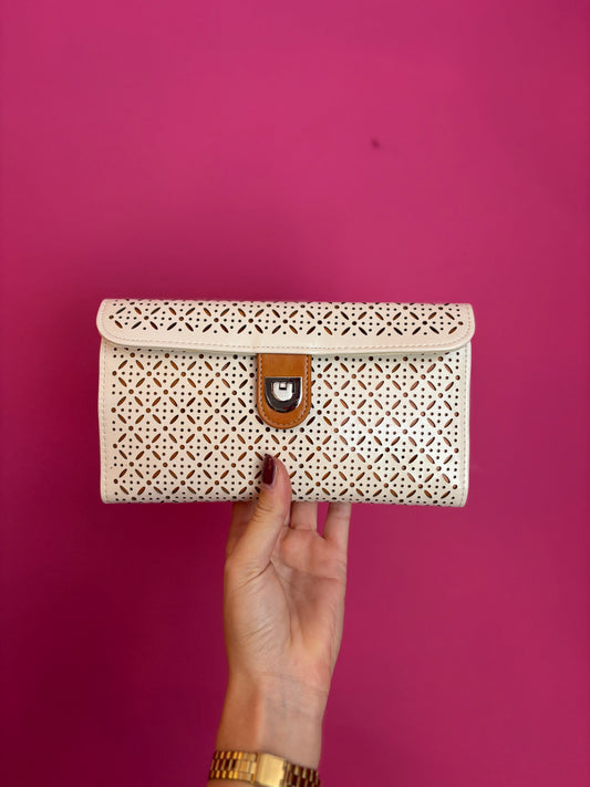 478-4 Witte clutch nieuw