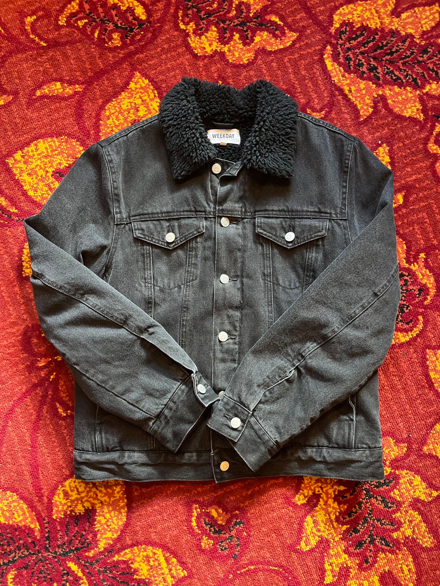 339-15 Veste en jean Weekday doublée