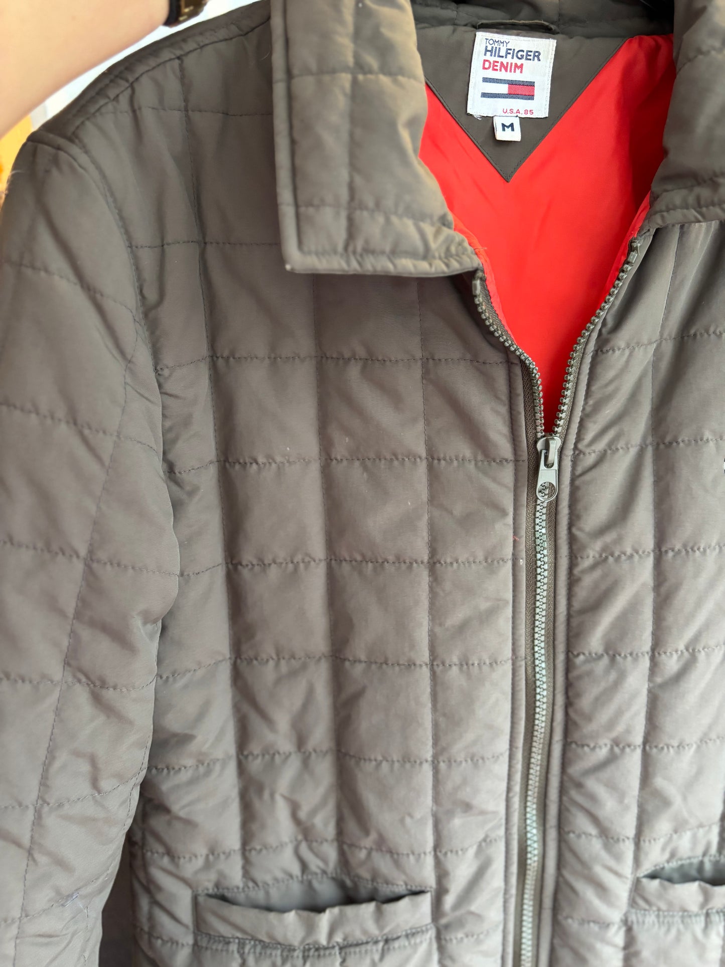 411- Tommy Hilfiger jas gewatteerd maat M