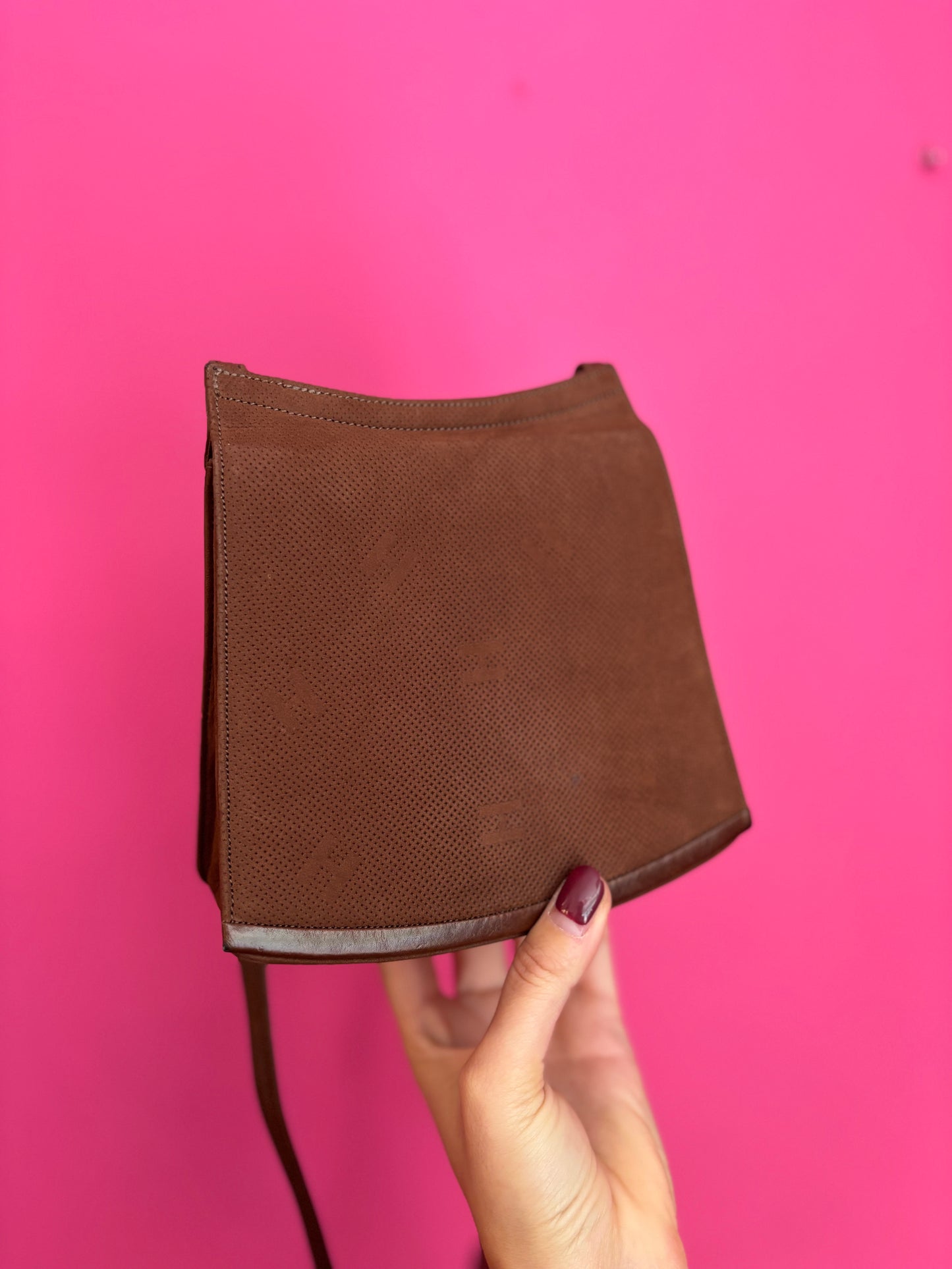 478-5 Choco tas leder