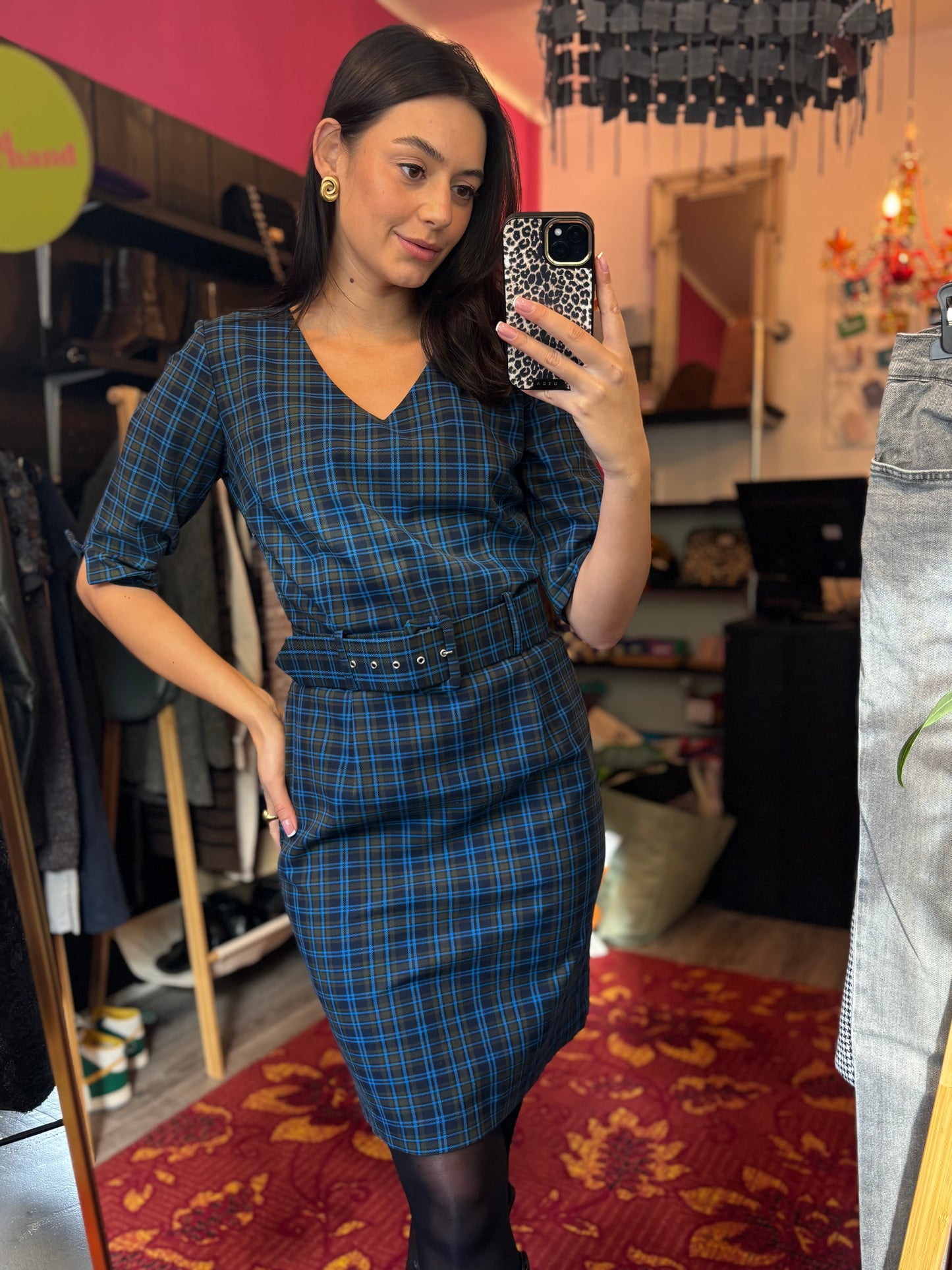 336-44 Reserved jurk maat 38