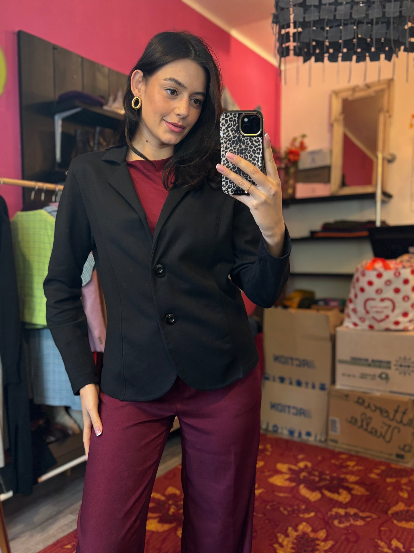 274-6 Enjoy blazer maat L