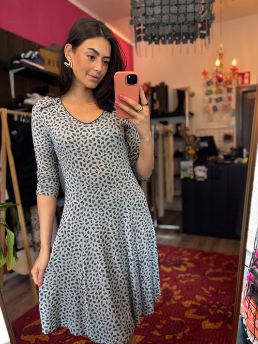 235-10 Sandwich jurk maat M