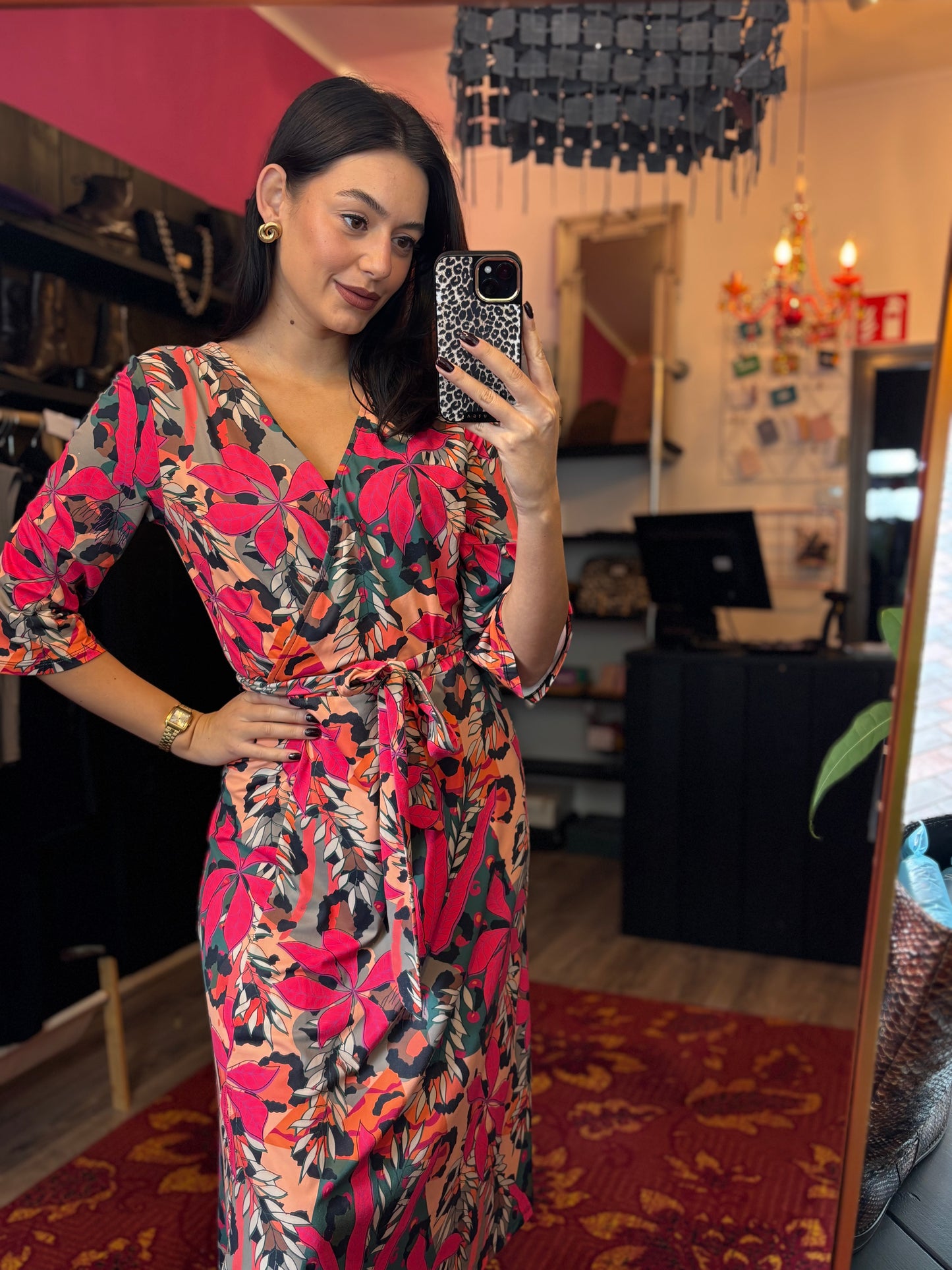 187-16 K-Design jurk maat S