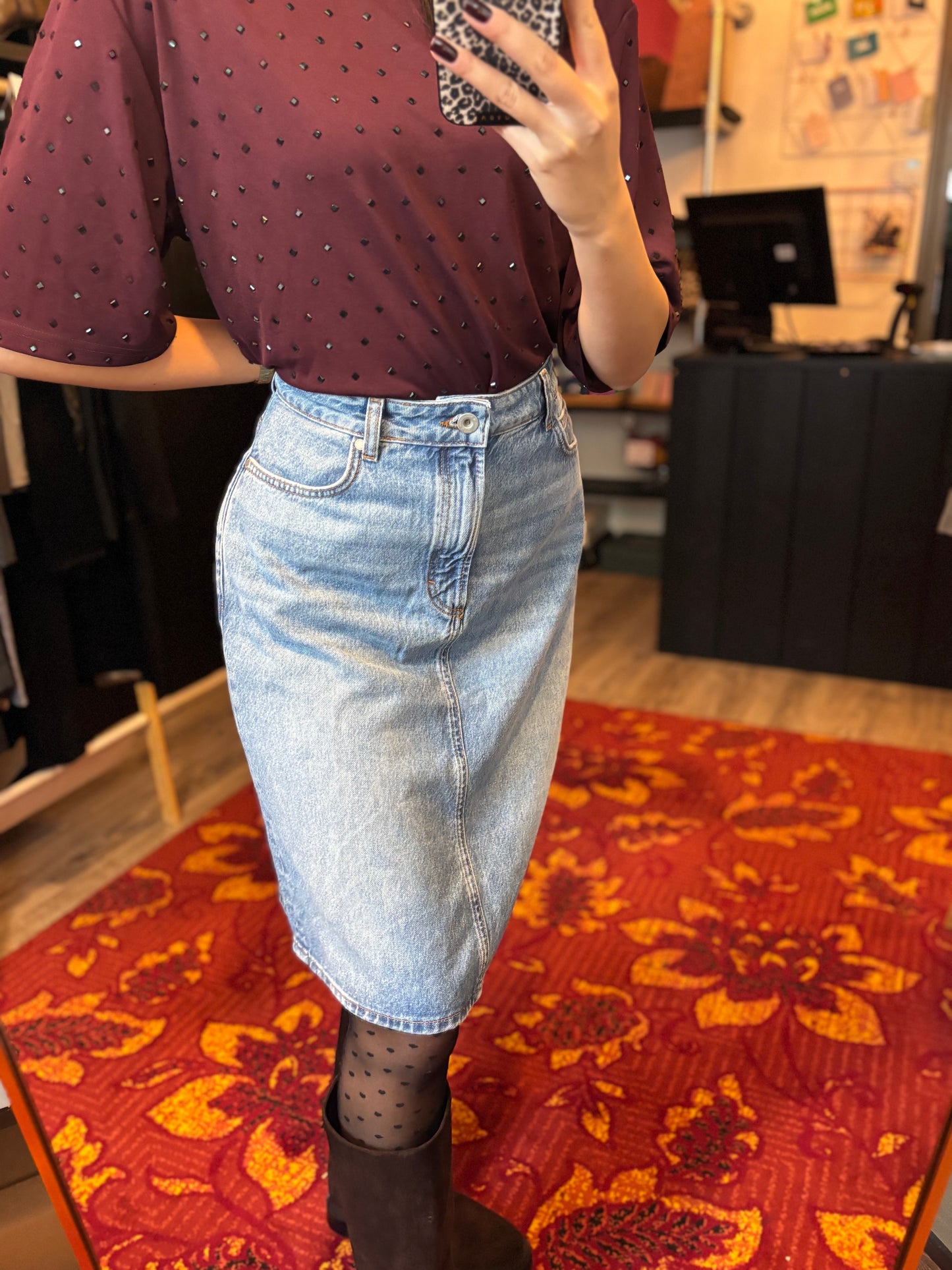 163-38 Marc O’Polo spijkerrok maat 32