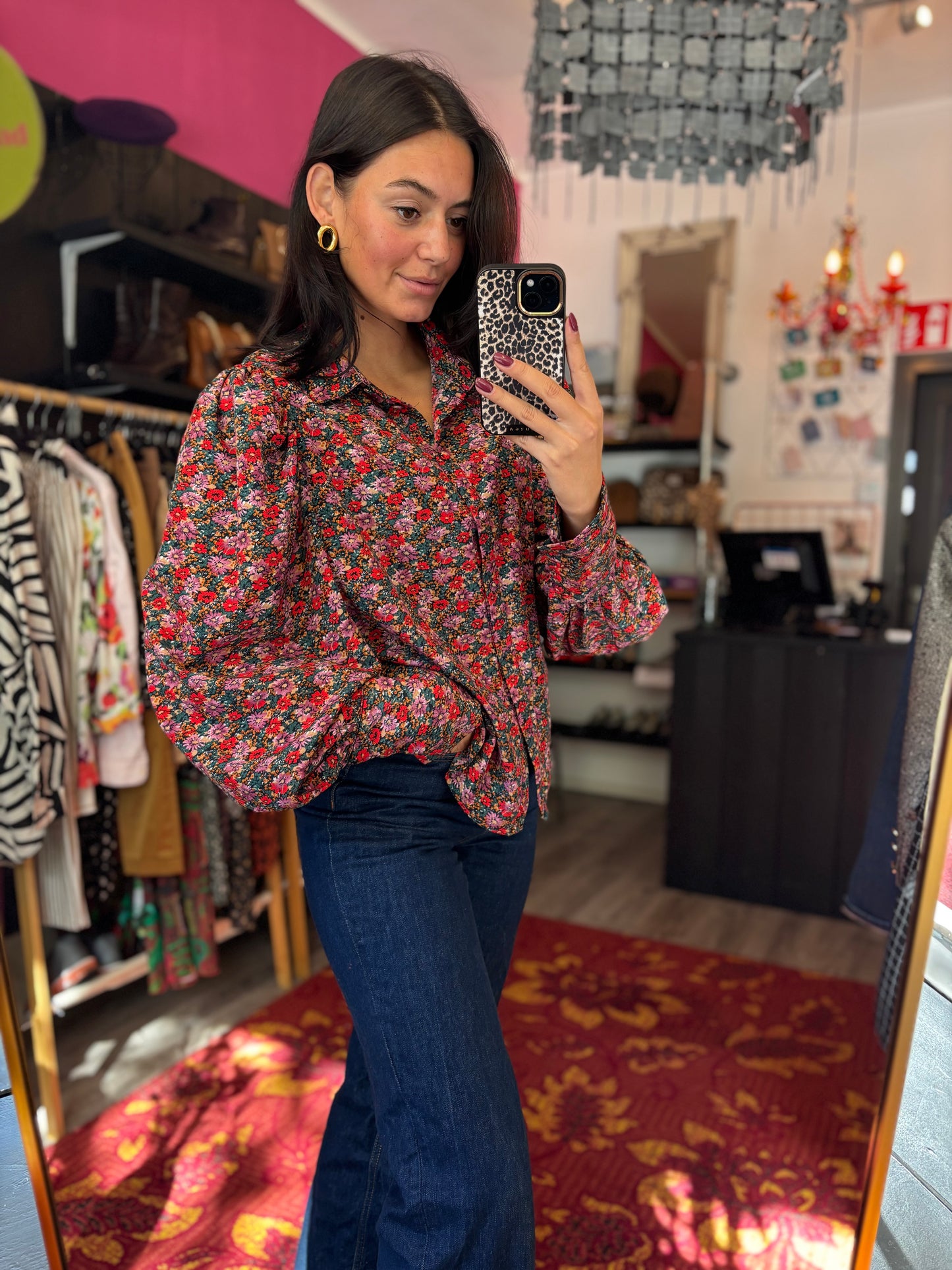 472-6 Loavies blouse maat L