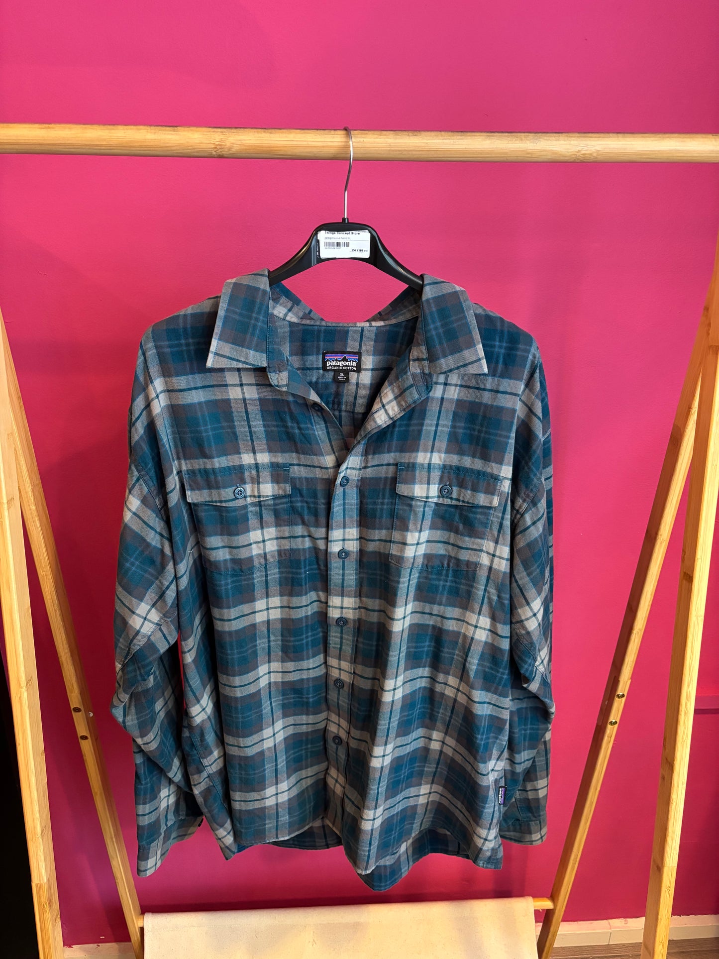 439-7 Patagonia overhemd maat XL