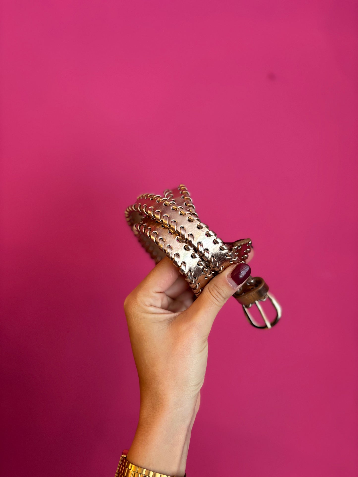 478-14 Riem rose goud 85