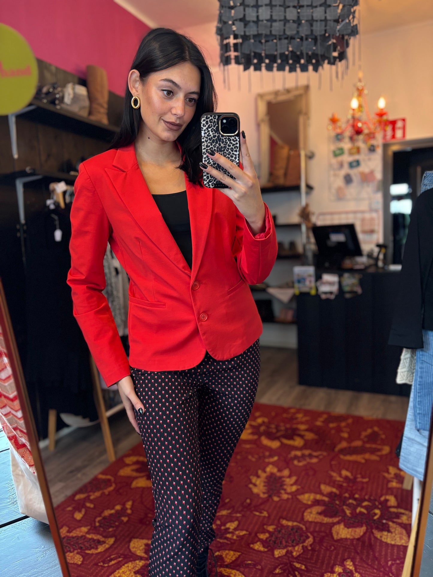283-83 20 to blazer rood maat M
