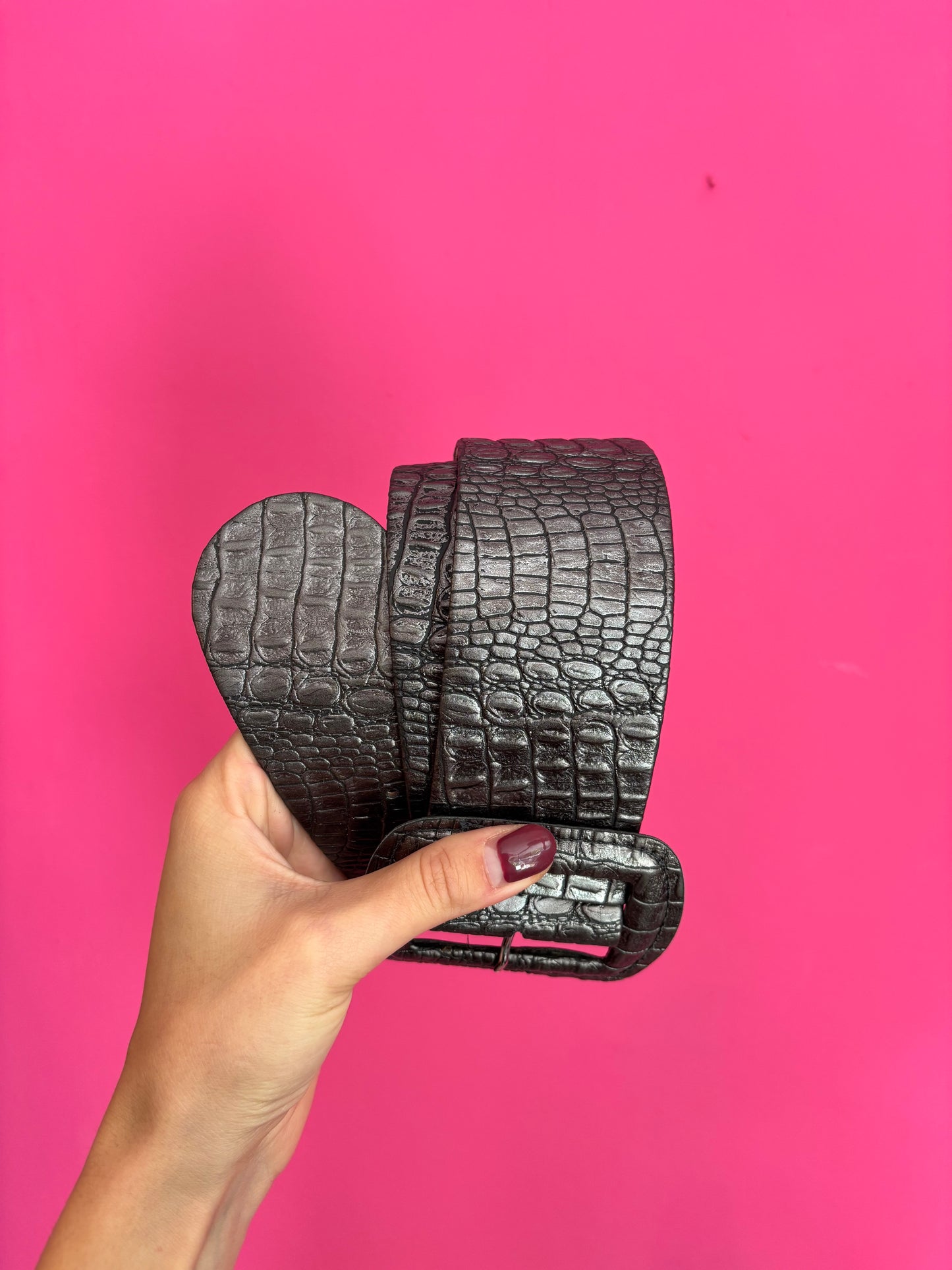 176- Riem croco breed maat 95