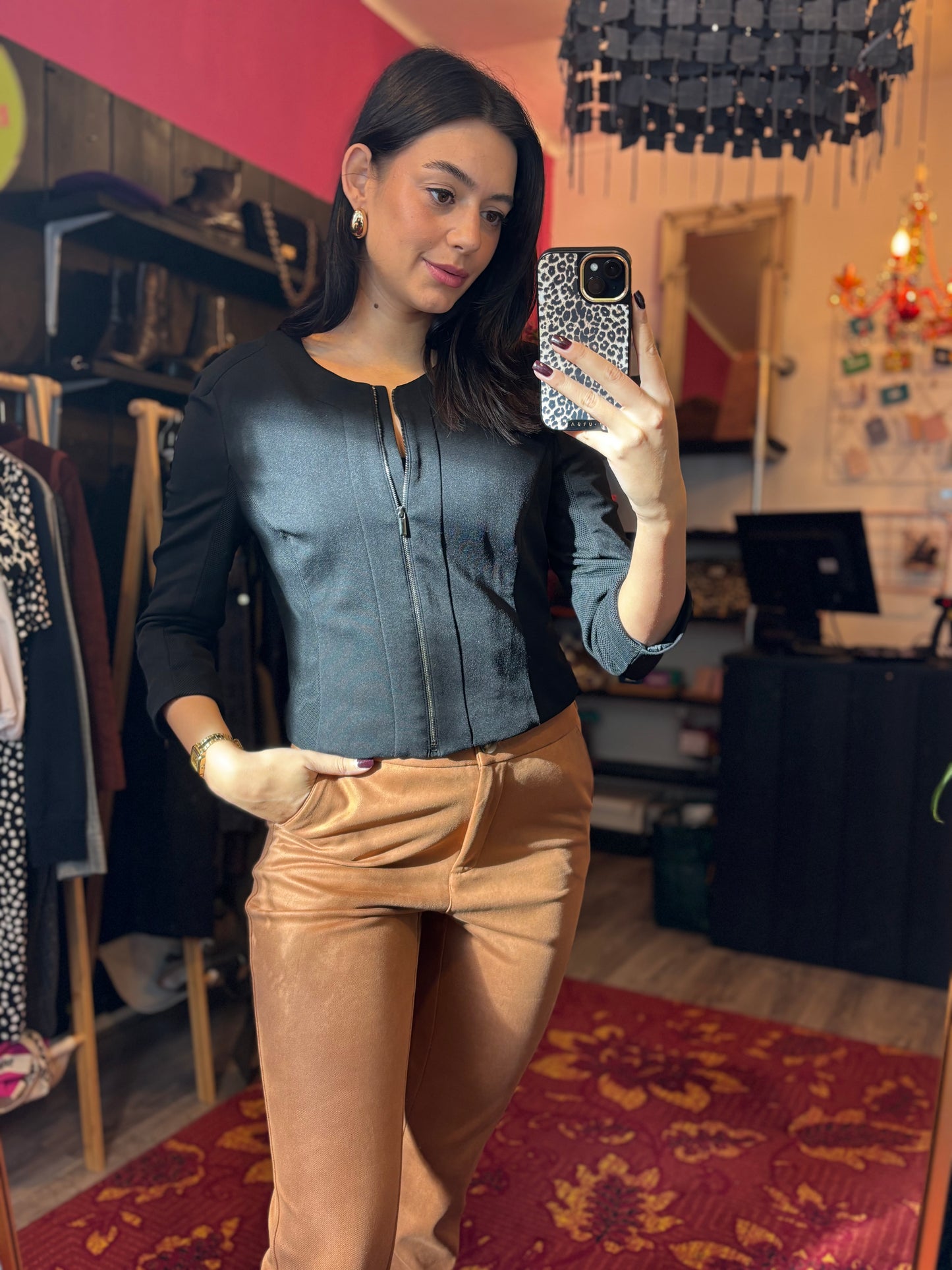 283-87 Penny black jasje maat L