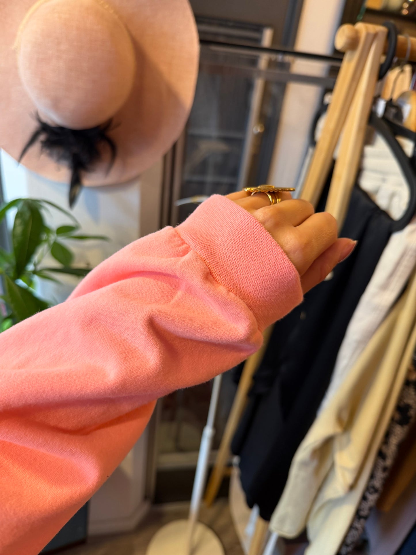 452-104 Penn&Ink fleece trui nieuw maat XL