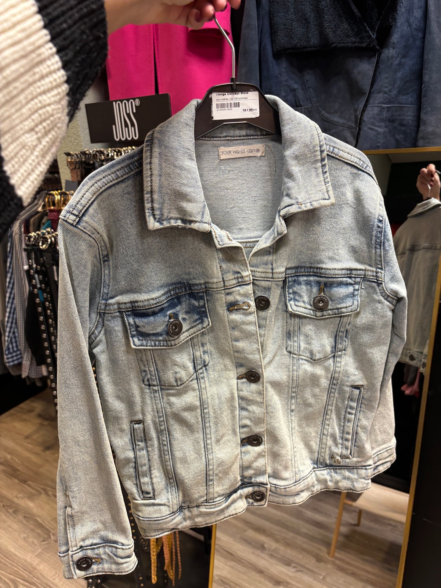 351-5 Your Wishes denim jacket