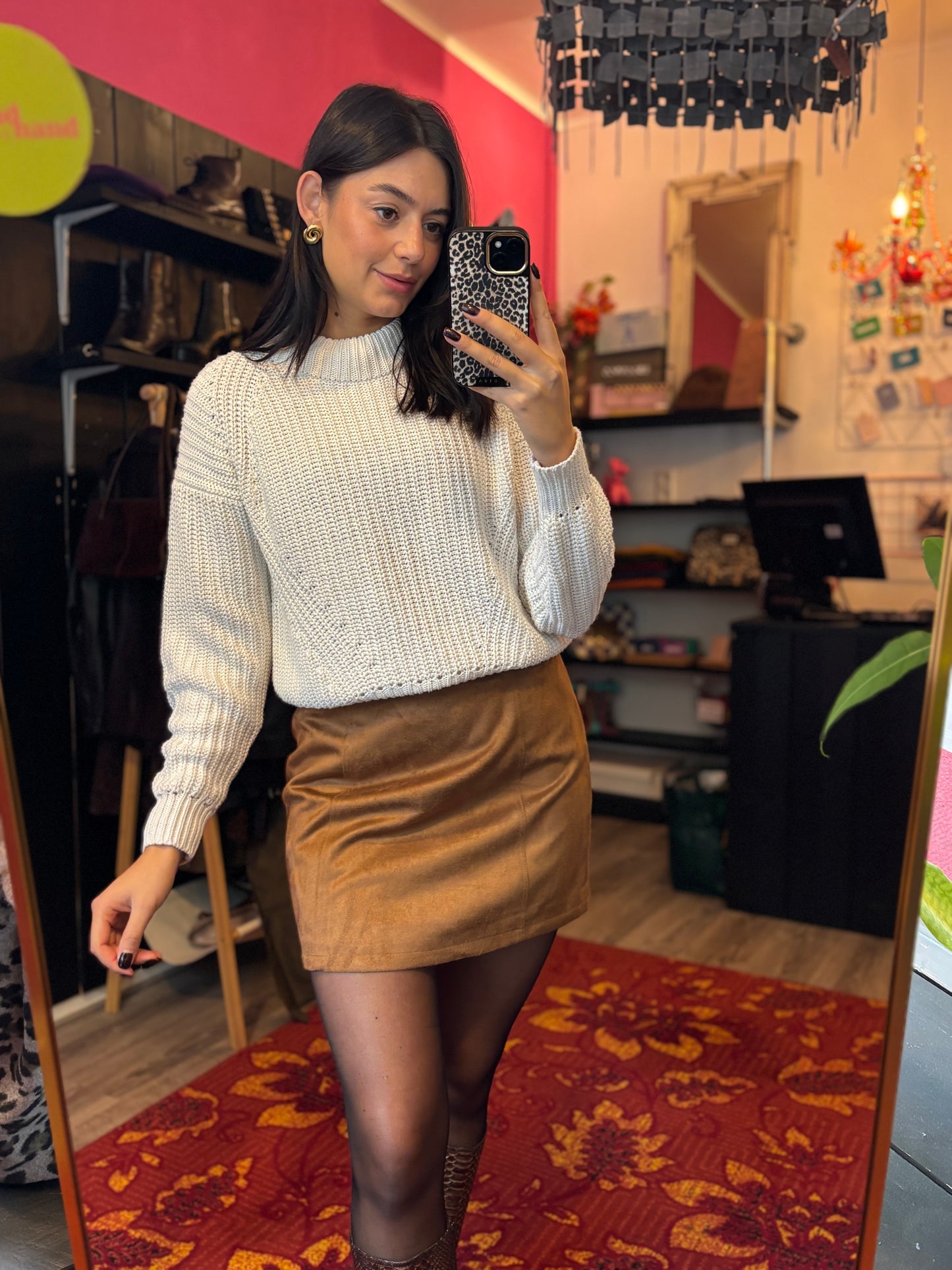 266-22 Rut&circle trui maat XS/S