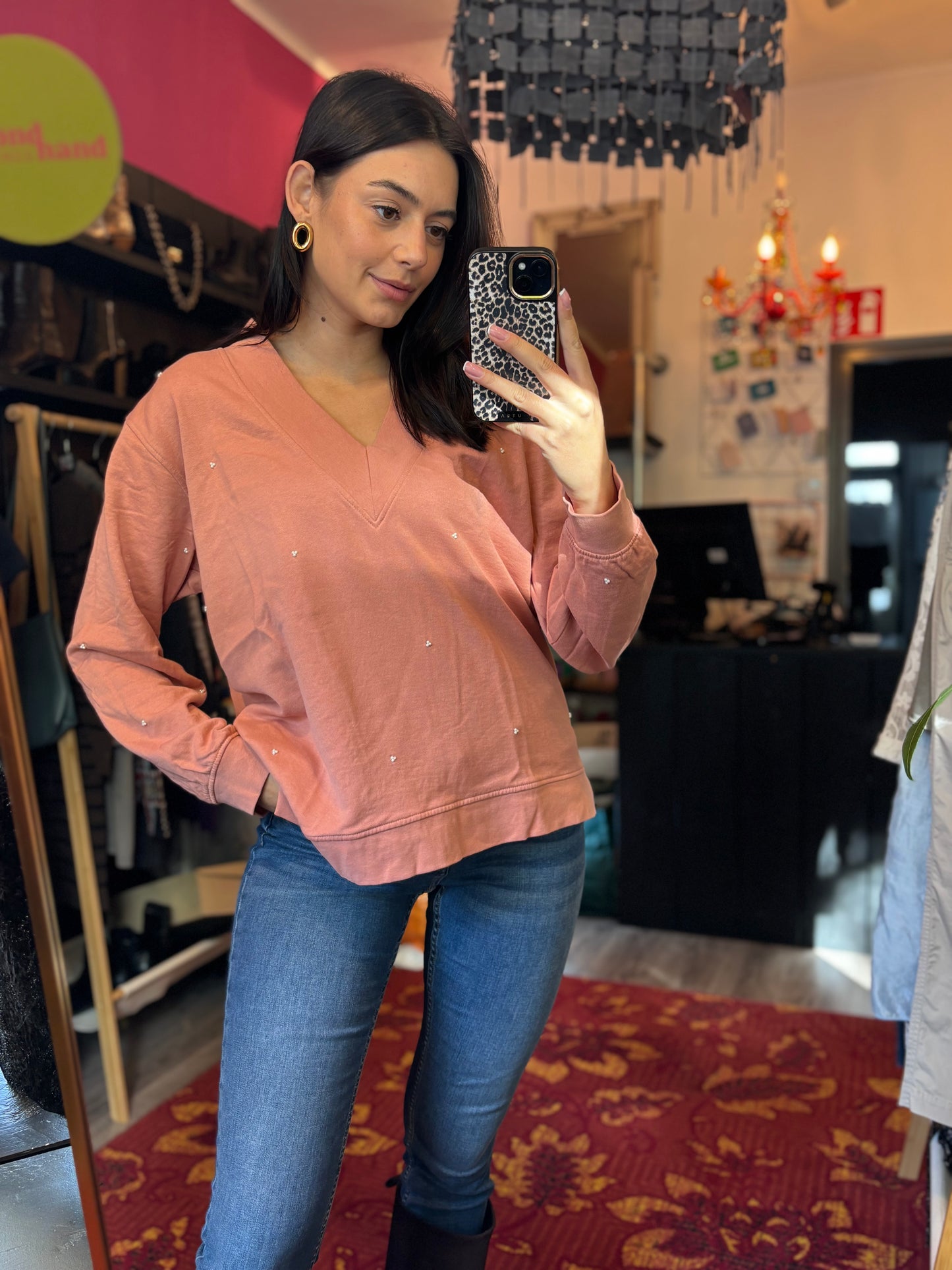 452-95 Freequent trui maat XL