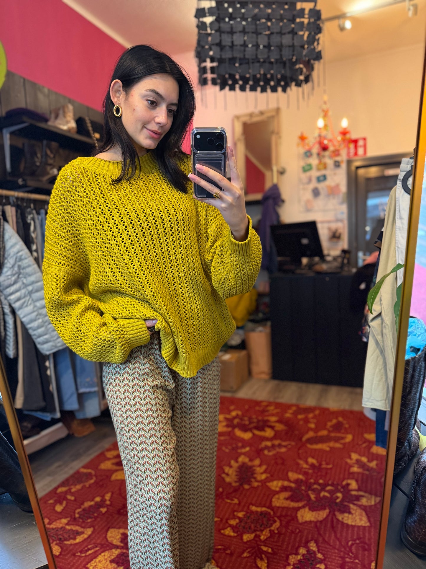 486-2 King Louie viscose broek maat XL