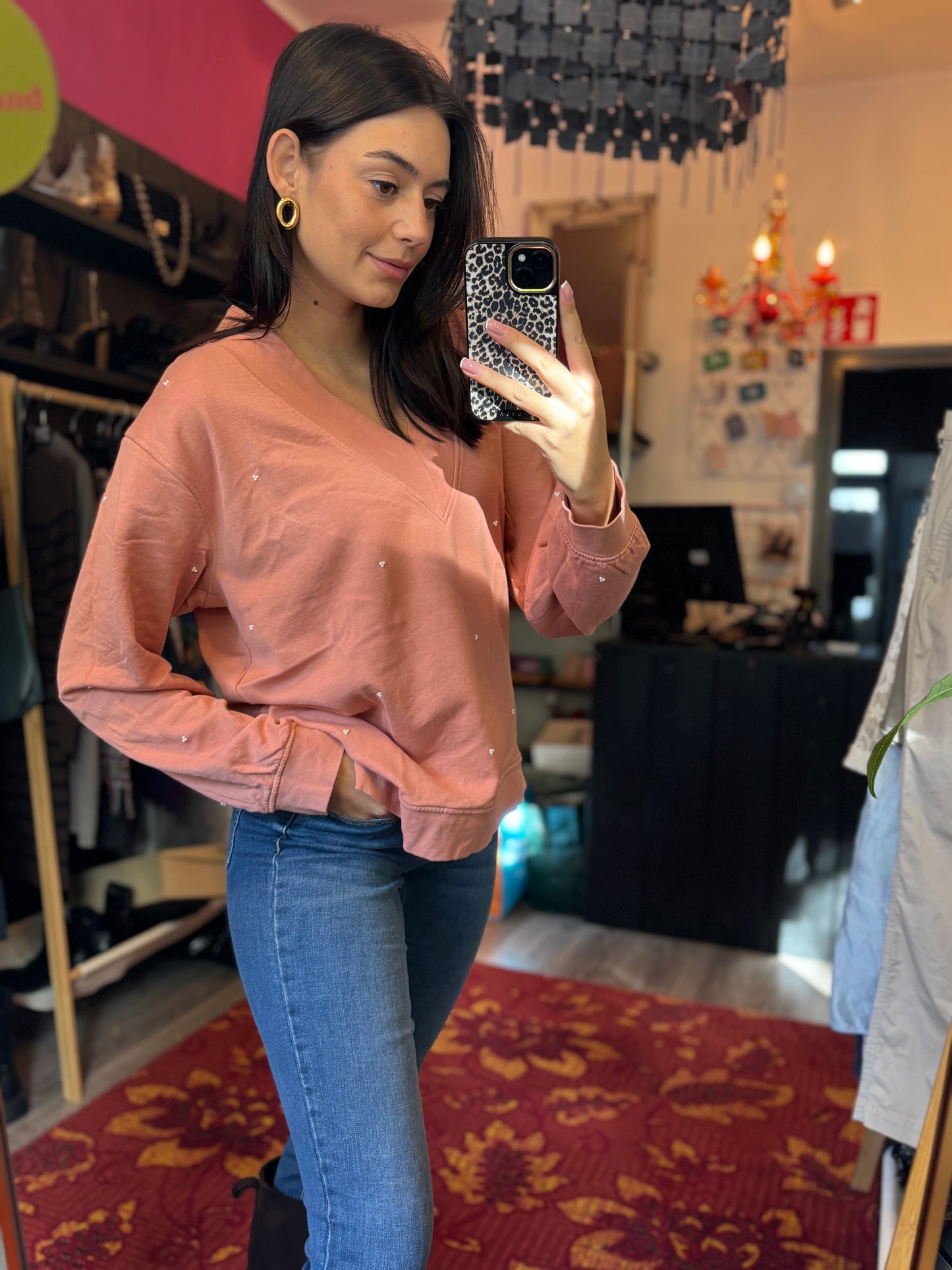 452-95 Freequent trui maat XL