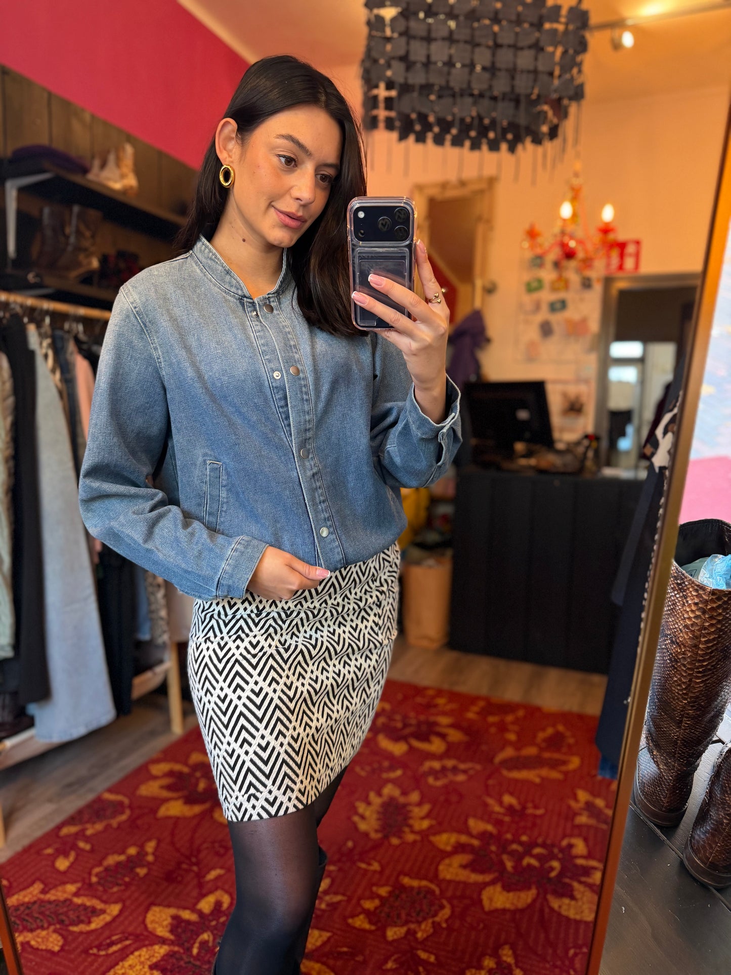 405-33 Vero Moda spijkerjas maat L