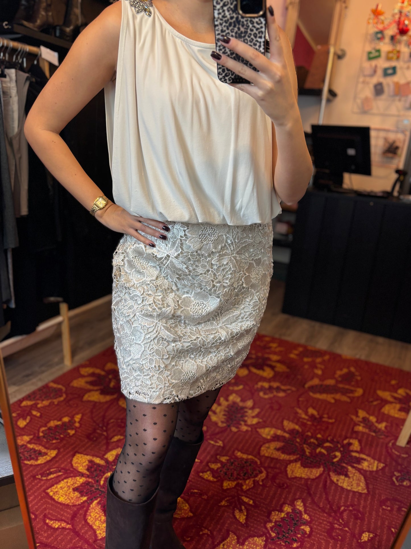 400-137 Frank Lyman jurk maat 44