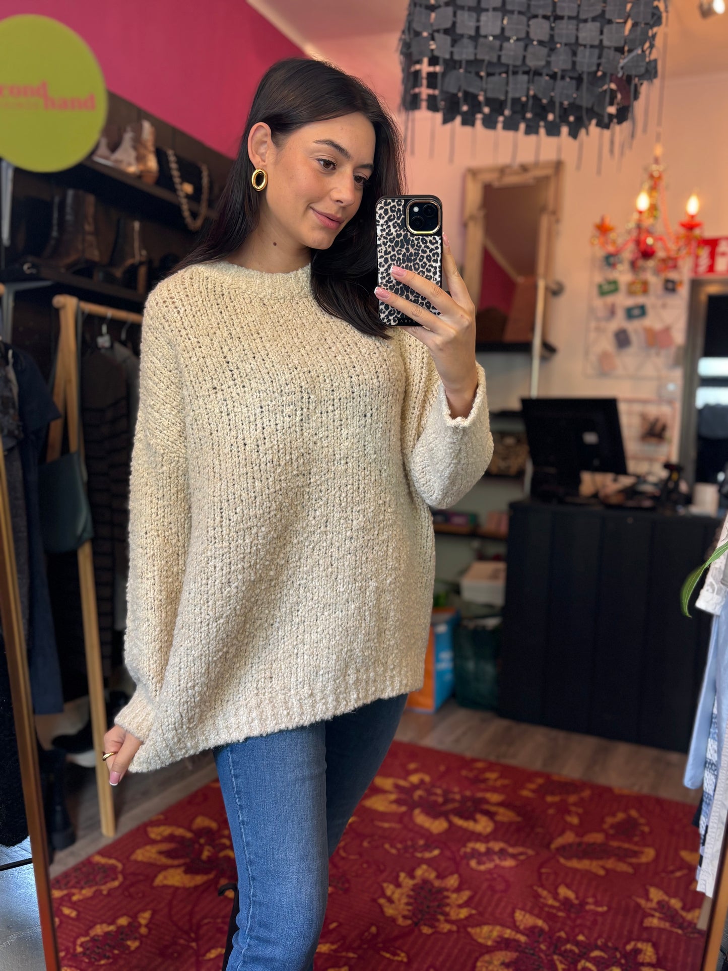 452-103 Cartoon trui maat 44