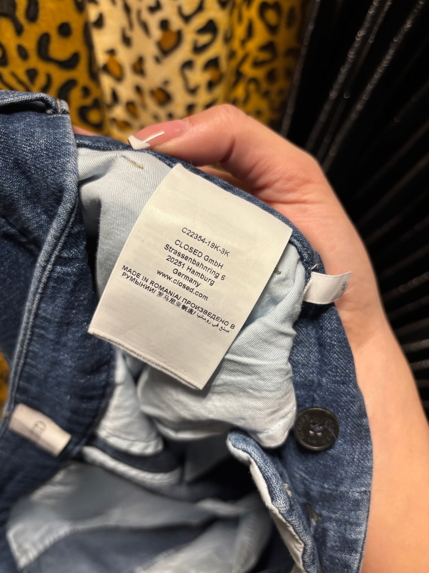 452-99 Closed jeans wide leg maat 32