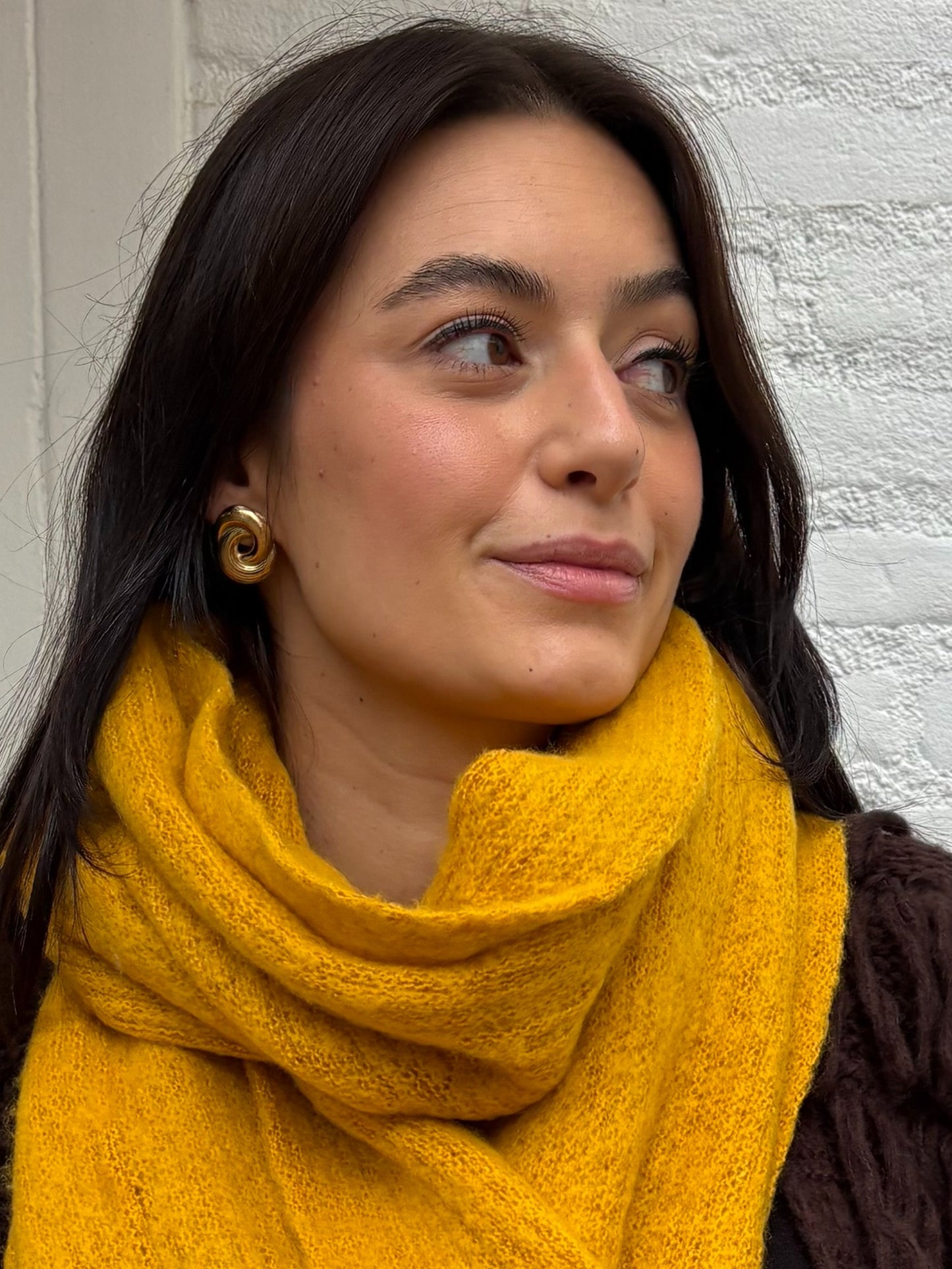 Oorbellen twist goud