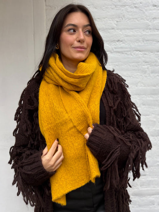 Sjaal geel
